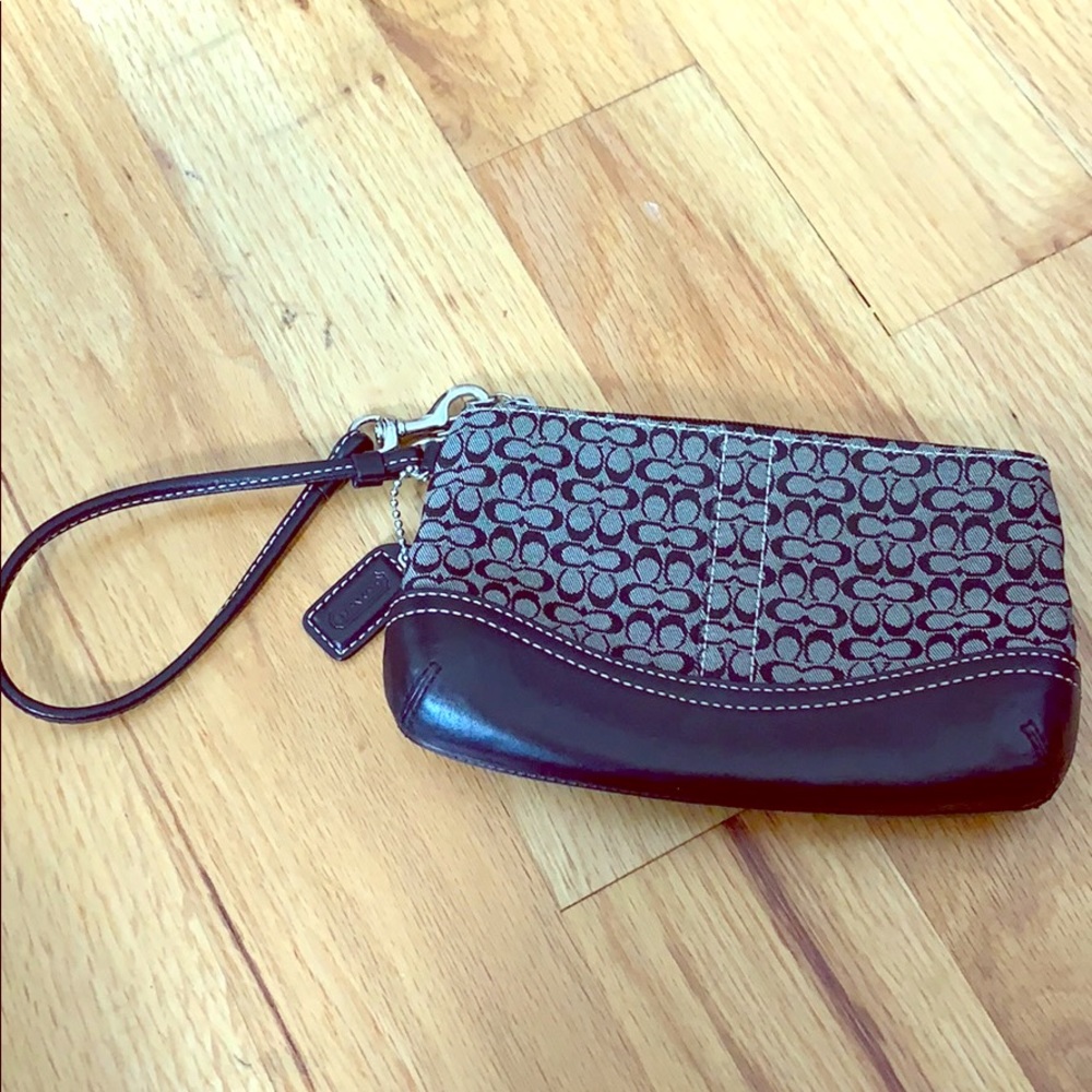Coach wristlet